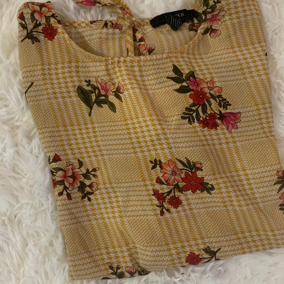 Yellow Floral Blouse - Picture 3 of 5